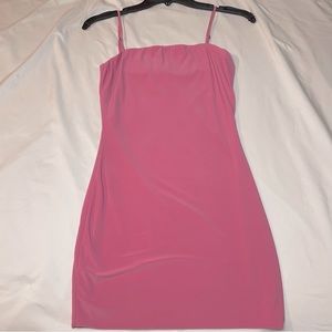 Trendy Womens Pink mini dress